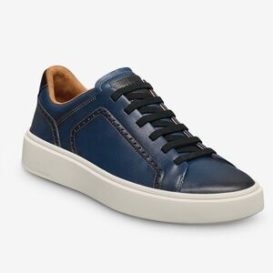 Allen Edmonds- Oliver Slip-on Stretch-lace leather Brogue Sneaker (11.5)